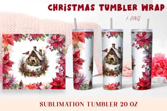 Download Christmas Watercolor Flowers Sublimation - Watercolor flowers sublimation Collection
