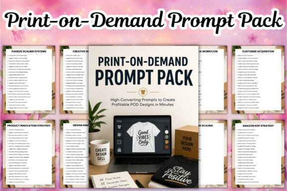Download Print-on-Demand Prompt Pack - Print Collection
