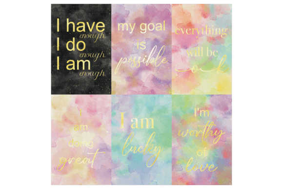 Download Positive Affirmations Prints - Print Collection