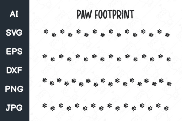 Download Dog and Cat Paw Prints. Footprints Svg - Print Collection