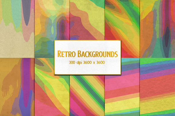 Download Retro Backgrounds - Premium Resources