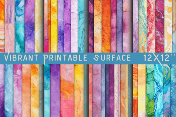 Download Vibrant Printable Surface Collection - Print Collection